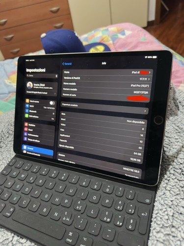 Apple ipad pro - 10,5", 64gb