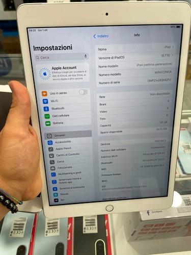 Apple ipad generazione 32gb - 7a,